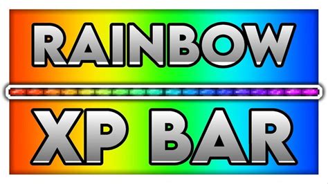 Rgb Rainbow Xp Bar 1165 Minecraft Texture Pack