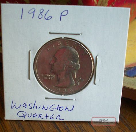1986 P Washington Quarter Key Date