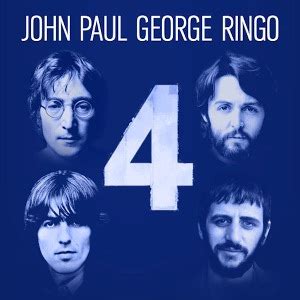 Don't tell me the sky is the limit when there are footprints on the moon! 4: John Paul George Ringo - Wikipedia