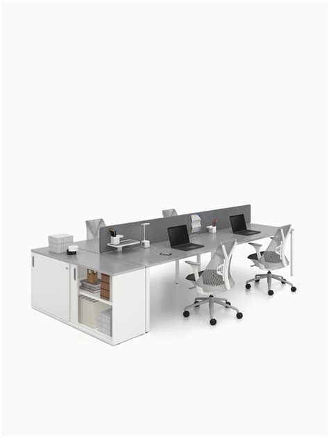 Rear mounting boss step 1. Storage Cabinets - Herman Miller