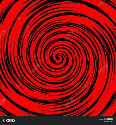Black Spiral On Red Background Vector And Photo Bigstock
