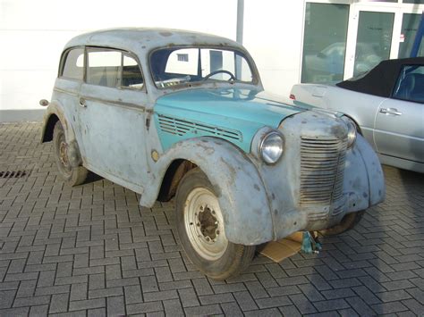 Opel Kadett, Baujahr 1938, 4-Zyl.Motor mit 1073ccm und 23PS, Vmax