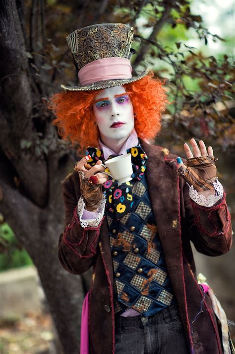 Mad Hatter Cosplay Halloween Costumes Women Scary Mad Hatter Cosplay