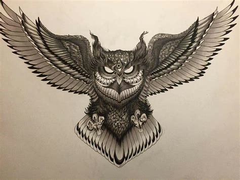 Pin By Sam Scott On Art Owl Tattoo Chest Owl Tattoo Owl Tattoo Drawings