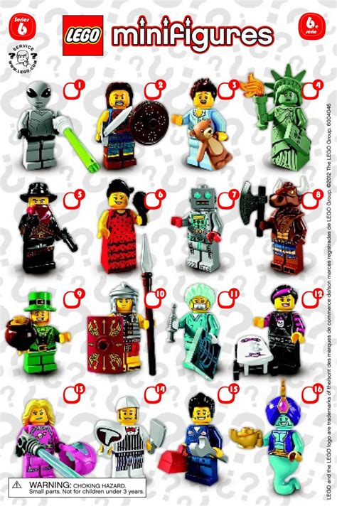 Lego Collectible Minifigures Series 6 Kids Time