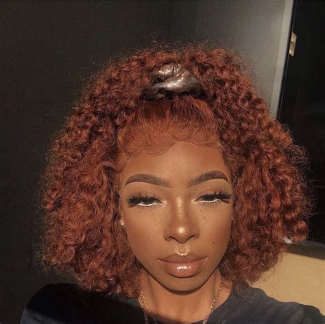 Check Out Simonelovee ️ Dyed Curly Hair Curly Bob Wigs Dyed Natural