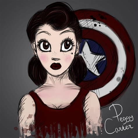 Agent Peggy Carter Captain America By Christmasevedeer On Deviantart