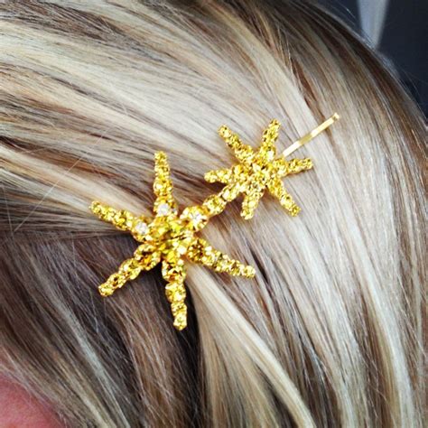 Double Star Bobby Pin By Jennifer Behr A Great Fringe Fixer And Sparkly Addition Sparkle