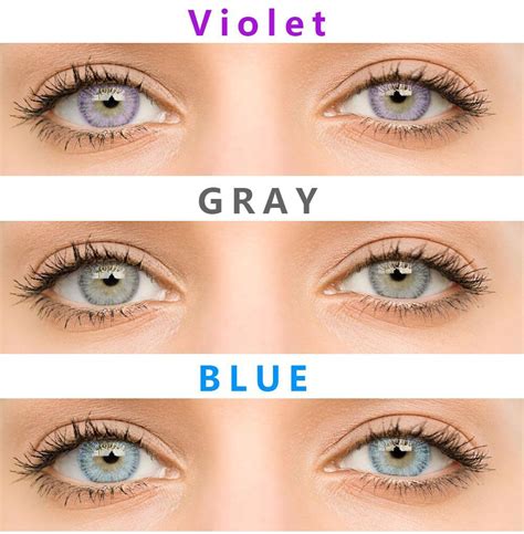 Coloured Lenses Color Contact Lenses 12 Month Buy 3 Get 1 Free