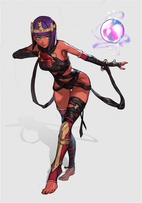 Menat Street Fighter And 1 More Drawn By Hungry Clicker Danbooru