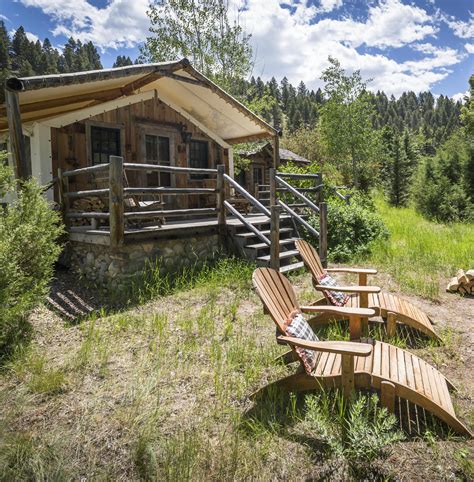 Located in missoula, the gibson mansion is a bed and breakfast that operates out of a historic, victorian mansion built in 1903. Trapper Glamping Cabin | Cabin, City vacation, Honeymoon cabin