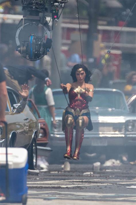 Gal Gadot Filming An Action Sequence For Wonder Woman 1984 38 GotCeleb