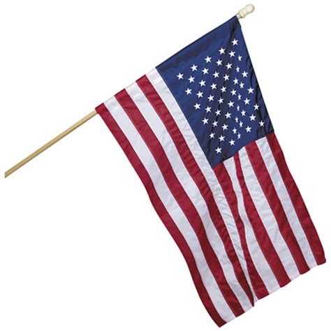 American Flag 28x 40 Sleeve Banner F 2615