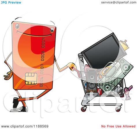 Just apply online for a citi rewards mastercard and use your new citi credit card within 60 days from card approval. Clipart of a Happy Credit Card with a Cart Full of ...