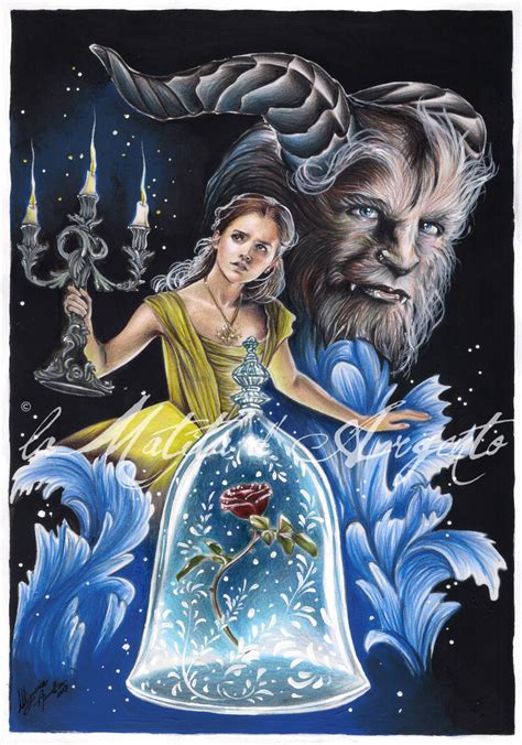 Beauty And The Beast 2017 By Lamatitadargento On Deviantart Beauty And