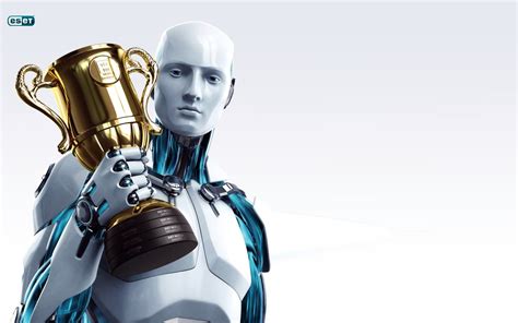Eset Nod32 3d Robot Hd Wallpapers Hq Wallpapers Free Wallpapers Free