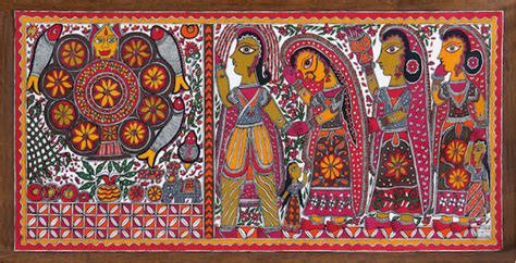 A Closer Look On The Traditional Madhubani Or Mithila Artform By