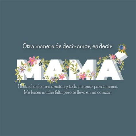 Total 64 Imagen Frases Para El Dia De Las Madres Que Fallecieron