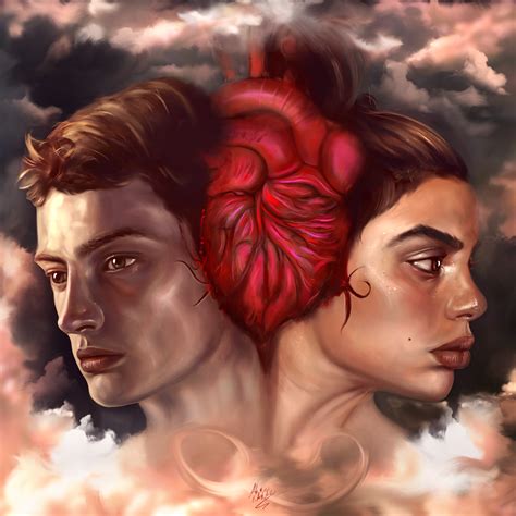 One Heart Two Souls Album Cover Illustration Art On Behance