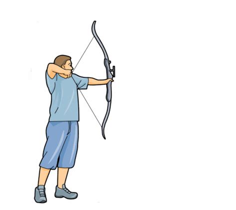 Sports Animated Clipart Archery Animation C