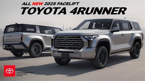 New 2025 Toyota 4runner Facelift Redesign Digimods Design Youtube