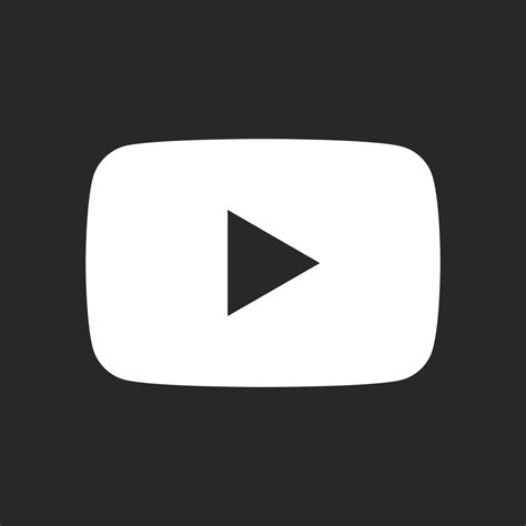 YouTube Logo Vector White