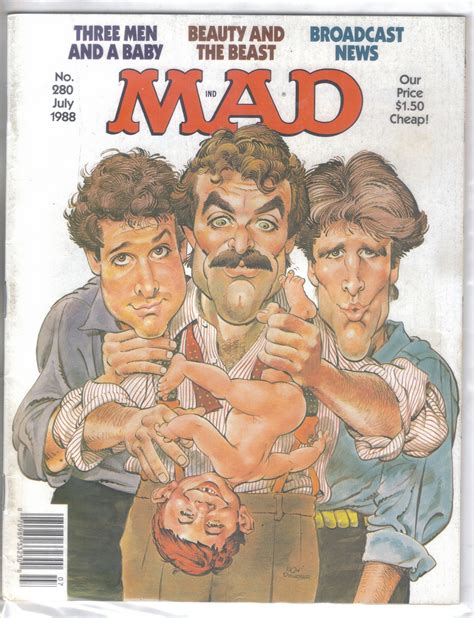 Mad Magazine No280 July 1988 Mad Magazine Mad Magazine Covers Mad