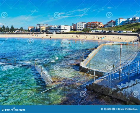 North Bondi Beach Ocean Pools Sydney Australia Editorial Image