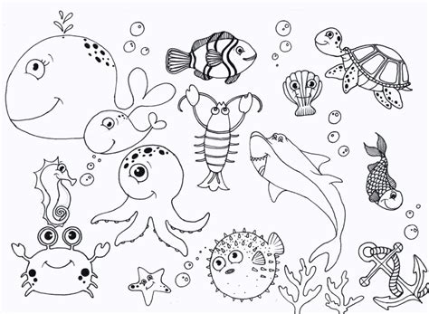 Get This Ocean Coloring Pages For Preschoolers Dc381