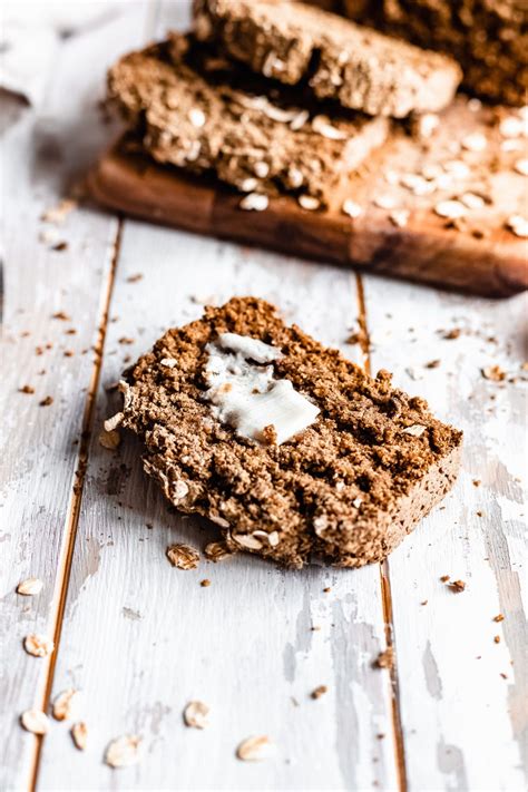 Add the milk and vinegar and mix again. Vegan Gluten Free Oat Bread (Yeast Free) | The Banana ...