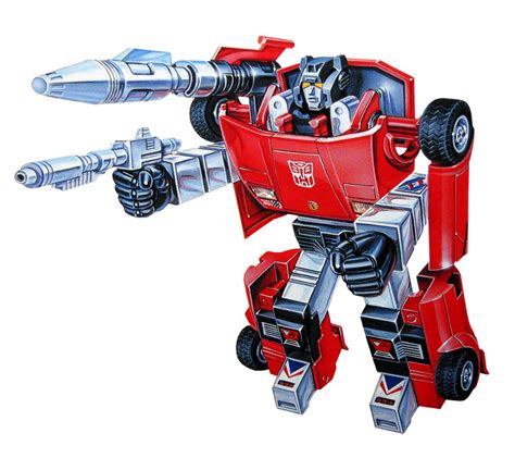 Botchs Transformers Box Art Archive 1984 Autobots Sideswipe 1984