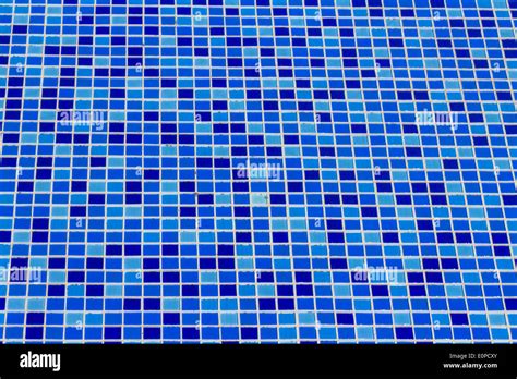 Ceramic Tile Mosaic In Swimming Pool Seamless Texture Stock Photo Alamy
