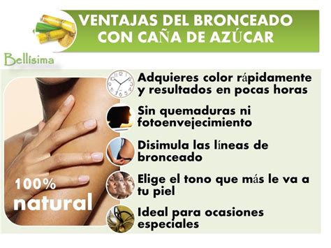 ¿Conoces las ventajas del Bronceado con Caña de Azúcar? | Líneas de