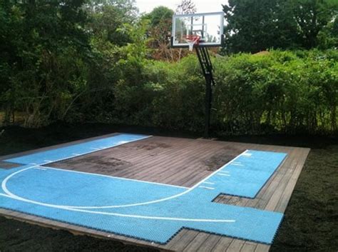 Basketball court tiles are cheap and are available in various colors and quality. Flex Court Sport Courts - Landscaping Network