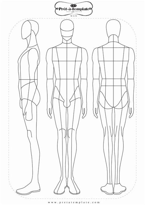 Costume Design Template Male Best Of Fashion Templates 33 Free Designs