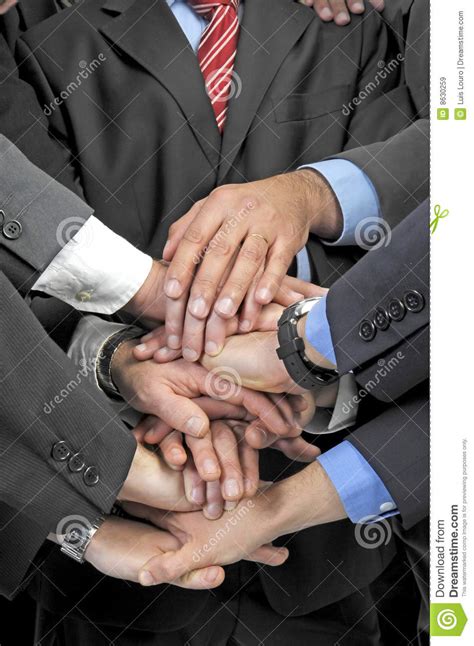 Businessmen Stock Image Image Of Team Friendly Associates 8630259