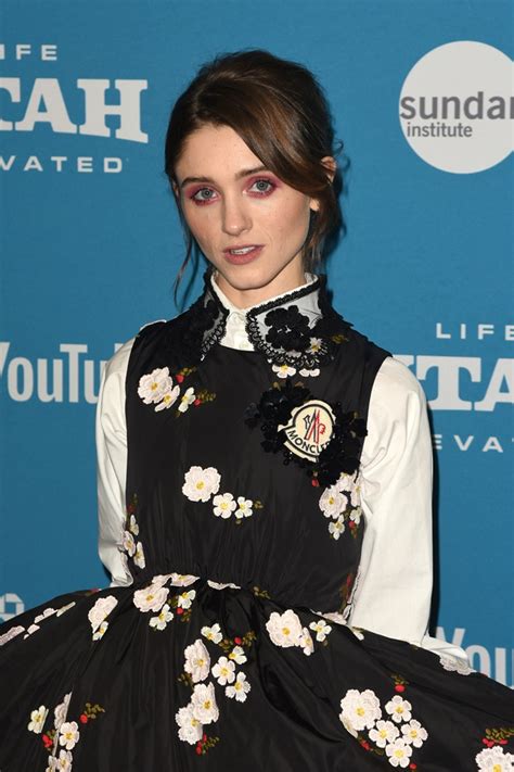 Natalia Dyer Velvet Buzzsaw Premiere At Sundance Film Festival In Park City Ut January