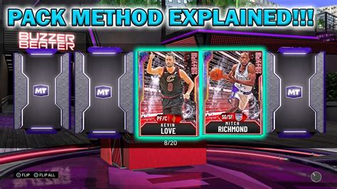 Nba 2k20 Myteam My Pack Method Explained Youtube