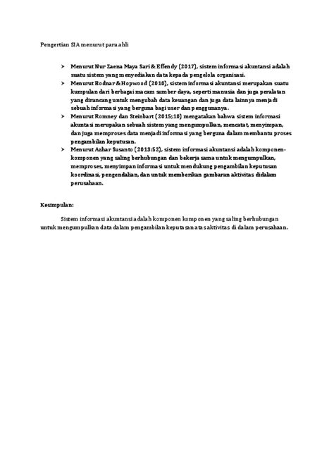 Pengertian informasi menurut para ahli. (PDF) Pengertian SIA menurut para ahli | NIara arifay and Nur Zeina Maya Sari - Academia.edu
