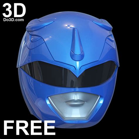Free 3d Printable Model Blue Ranger Mighty Morphin Power Rangers Mmpr