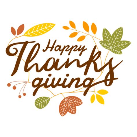 Download High Quality Happy Thanksgiving Clipart Transparent