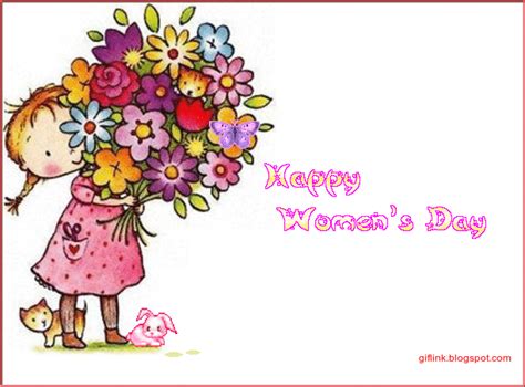 Happy Women Cartoon Gif