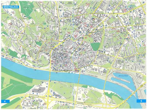 B) precizati apoi pozitia geografica a frantei pe continent si consecintele acestei pozitii. Bratislava Obiective Turistice Harta
