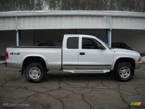 2003 Bright White Dodge Dakota Slt Club Cab 4x4 26210193 Gtcarlot