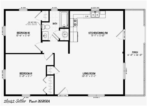 2 Bedroom House Floor Plans Free Floor Roma