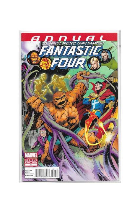 Fantastic Four Annual 33 Alan Davis Variant 120 Close Encounters