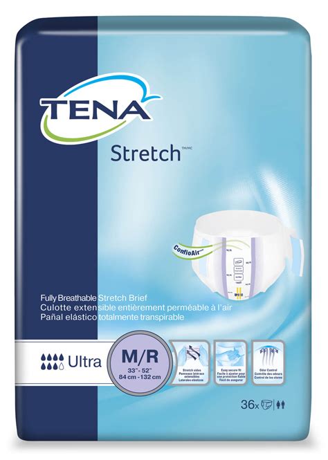 Tena Stretch Ultra Brief Sample Medprodirect Canada Adult