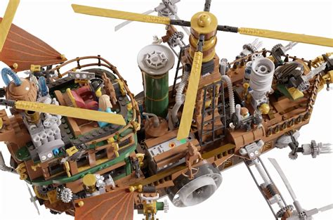 Steampunk Skyship Sails In Second 2022 Lego Ideas Review
