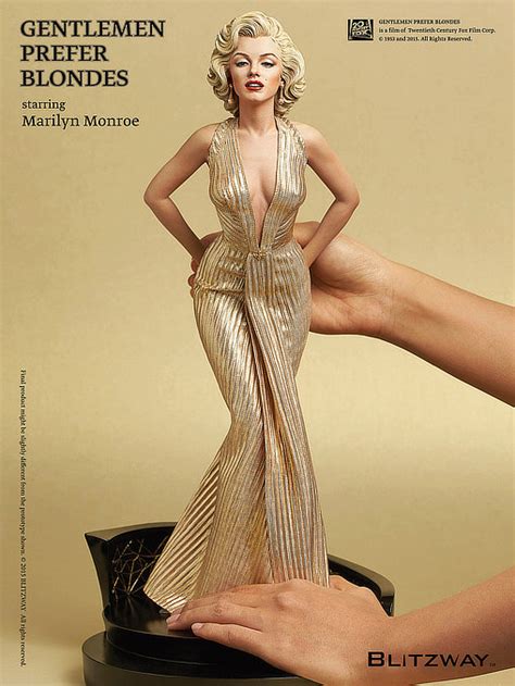 Blondinen Bevorzugt Marilyn Monroe Statue Blitzway SPACEart