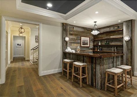 The key to decorating a small space is creativity. basement bar ideas for small spaces - CueThat